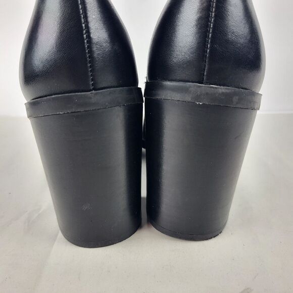 Steve Madden SILVEE Boot Bootie Pointed Toe Black - Picture 10 of 15